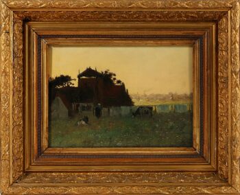 Farmyard by Egnatius Ydema
