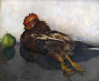 Stilleven met dode haan (1917) by Walter Vaes