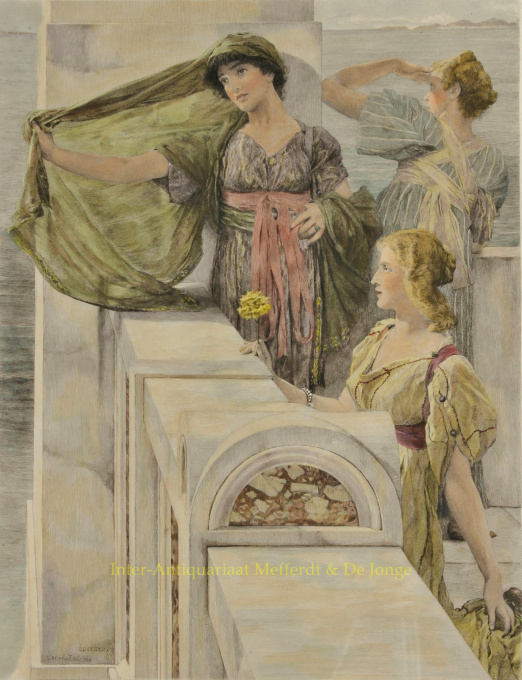 The Ever New Horizon by Lawrence Alma-Tadema