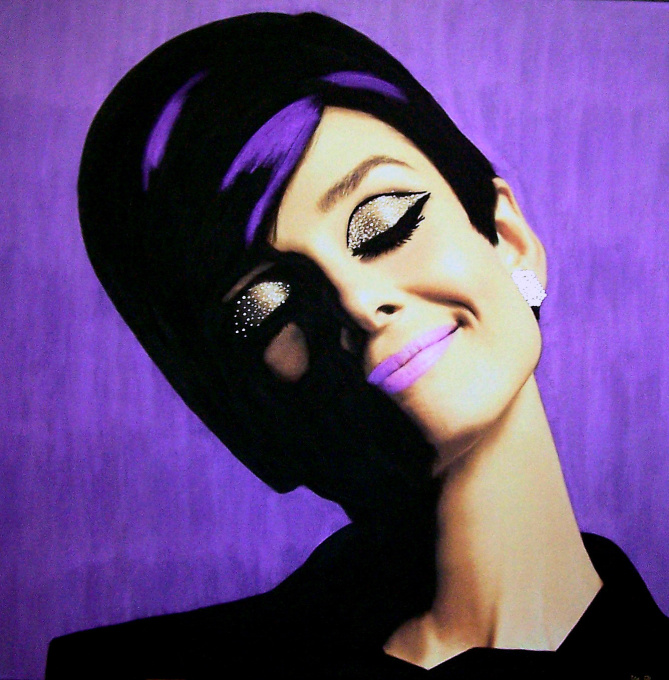 Audrey Eternal, the purple edition by Hayo Sol
