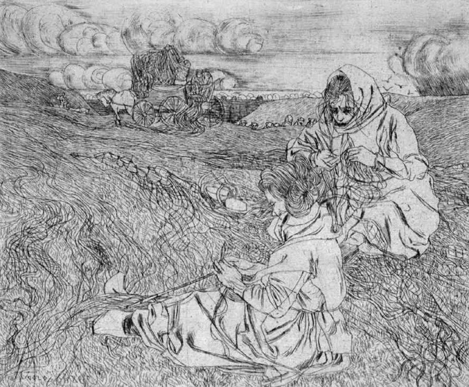 Nettenboetsers by Jan Toorop
