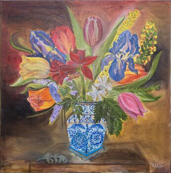 Still life Delft by Hasmik Khalafyan