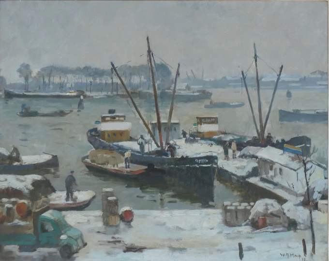 Haven Amsterdam by Willem Alexander Knip
