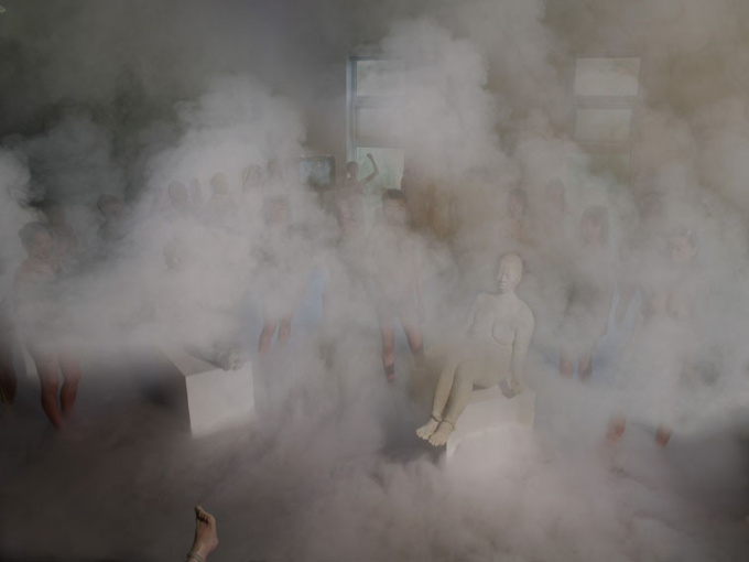 'Ephemeral as smoke and clouds 7' by Yu Ji