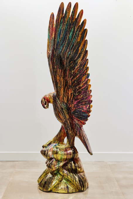 Abstract Eagle by Ghost Art