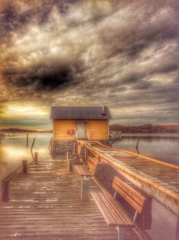 'Life Belt on the Bridge' by Olle Ollson