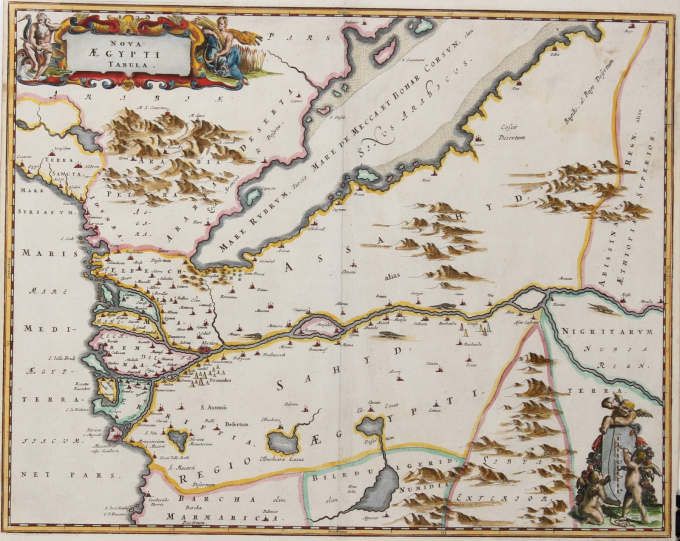 Egypt and the Gulf  by Olfert Dapper