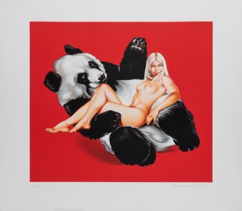 Giant Panda by Mel Ramos