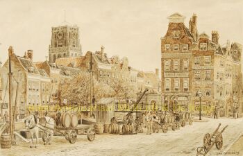 Wezenbrug Rotterdam by Eugène Rensburg