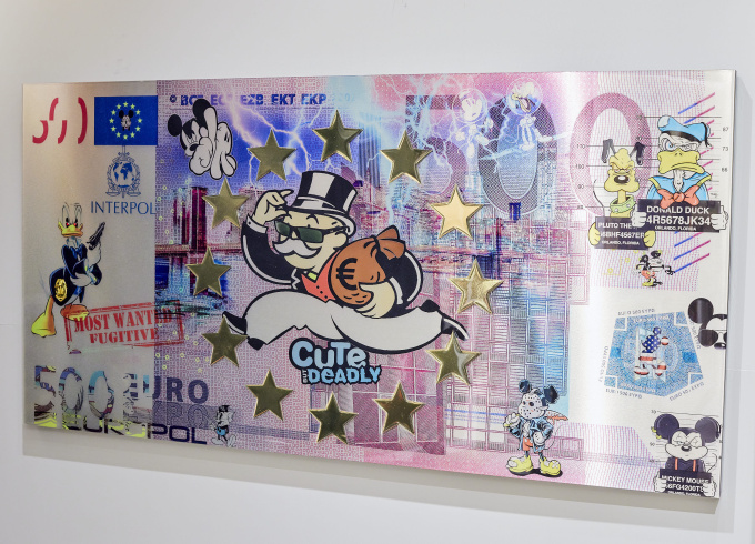 €500 Monopoly by Diederick Van Apple