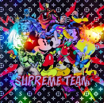 Suprème Team Hologram by Diederick Van Apple