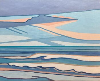 Kustlandschap by Paul Overhaus