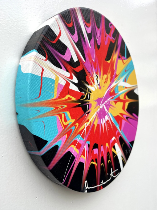 H12 - 4 - 566 Beautiful, Long Since Written, Careful And Concerted Revolution Painting by Damien Hirst