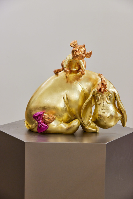 Golden Eeyore by Phantom Art