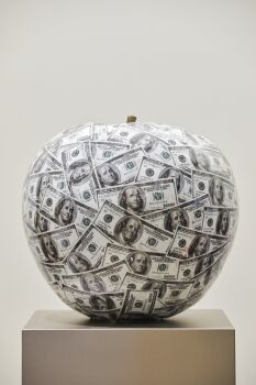 Dollar Apple by Ghost Art