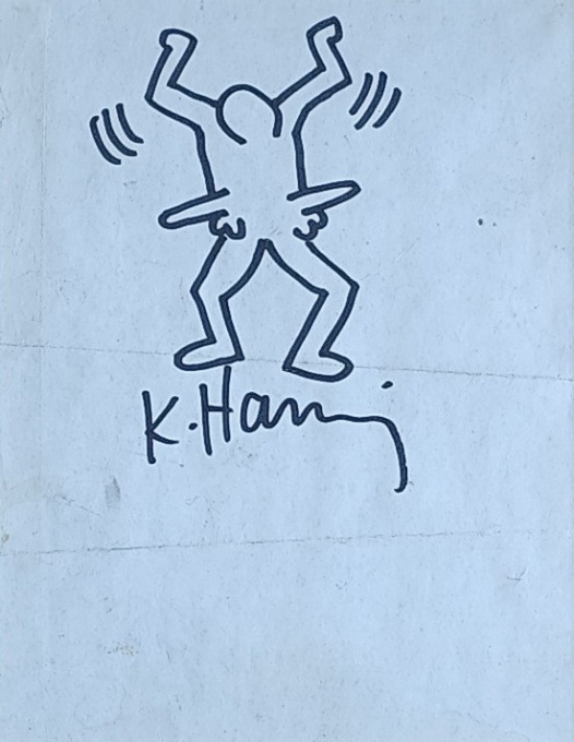'Zonder titel' by Keith Haring