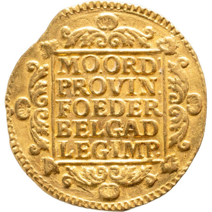 Gold ducat Holland by Onbekende Kunstenaar