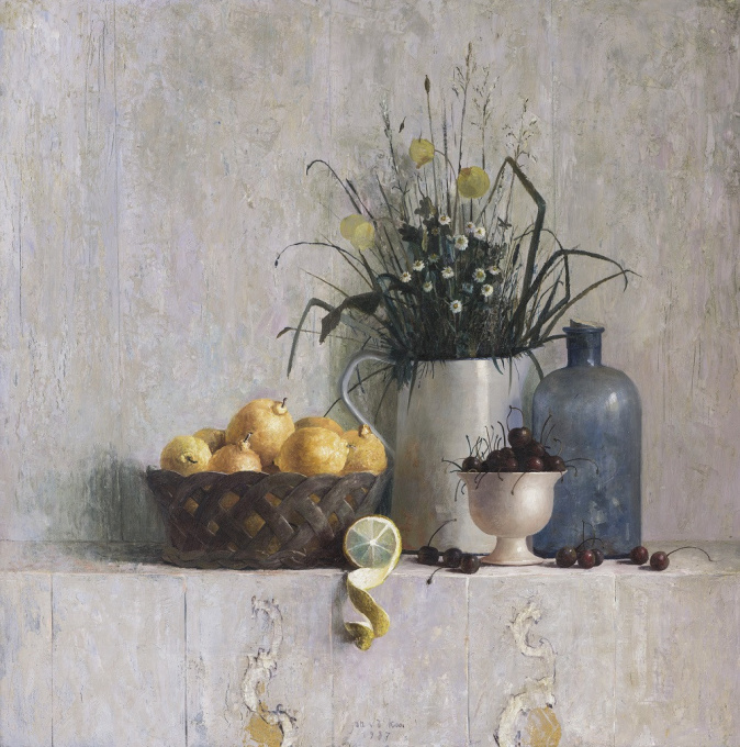 Stilleven II by Jan van der Kooi