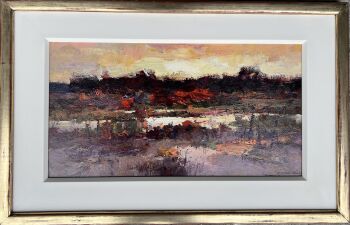 Avondschemering by Frans Manders