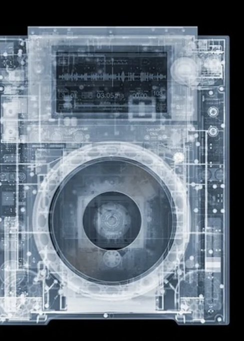 Digital DJ Decks (3/9) by Nick Veasey