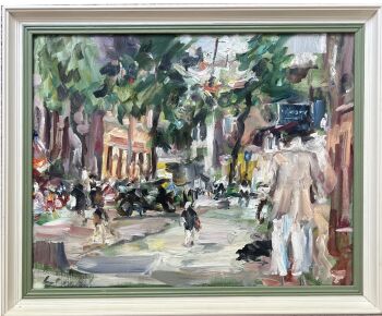 Plein in de Pijp by Jürgen Leippert