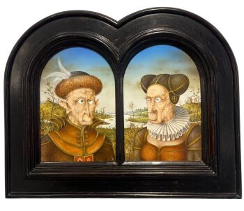 Philippe le Beau et Jeanne la Folle by Gérard Willemenot