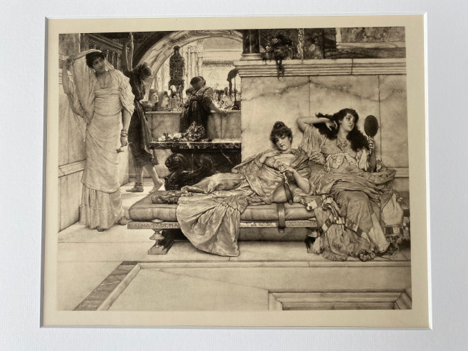 At the shrine of Venus by Lawrence Alma-Tadema