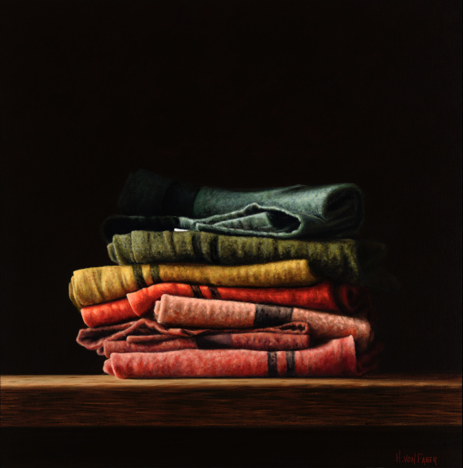 Theedoeken I by Heidi von Faber