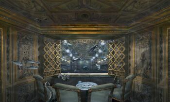 Versailles, Loge Royale - Limited edition of 8 by Jean-François Rauzier