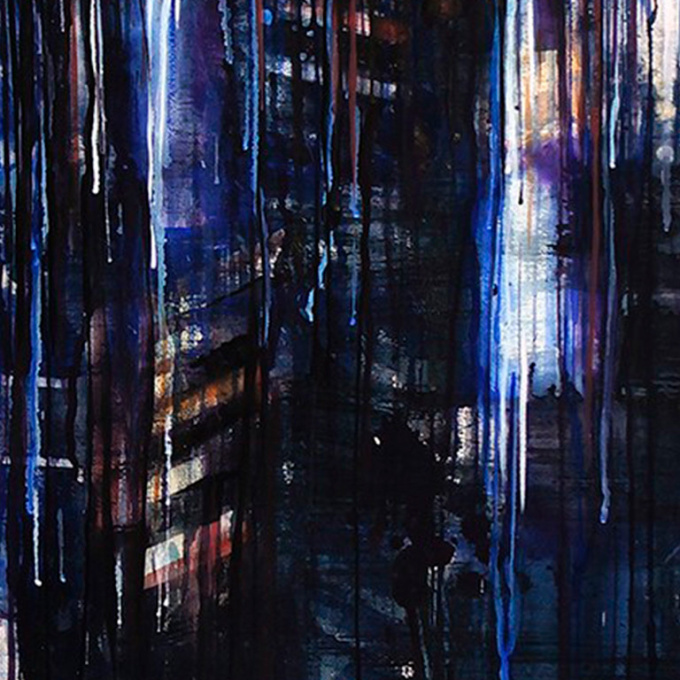 Megalopolis Lights by Ekaterina Smirnova