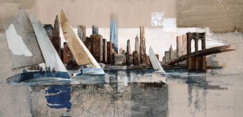 23012 - Sailing in Manhattan by Martí Bofarull