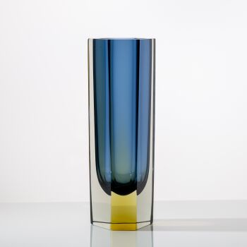 A glass Art-Object “Pilari” (Pilar), Model KF 249 – Nuutajärvi-Notsjö, Finland 1965 by Kaj Franck