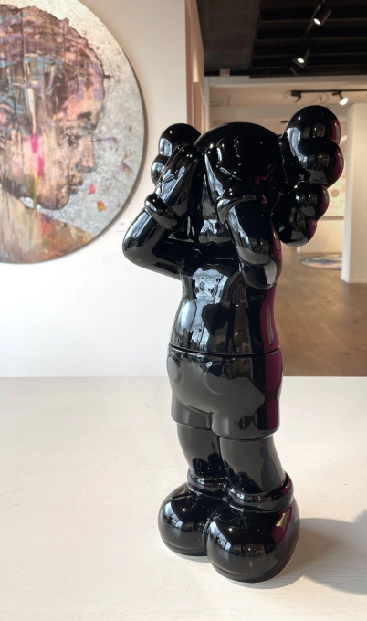 Holiday UK Ceramic Container Black by KAWS