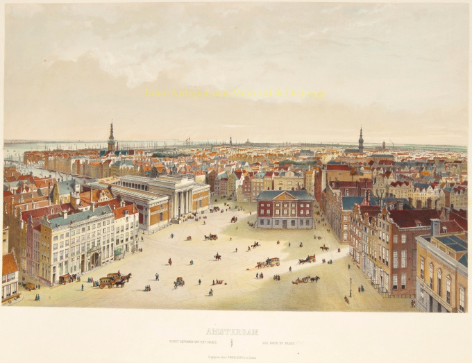 Amsterdam, Dam, beurs van Zocher by Buffa