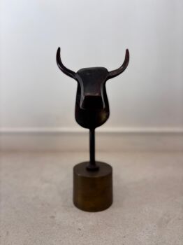 Bull Statue by Artiste Inconnu