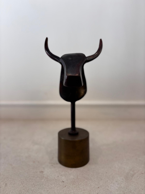 Bull Statue by Artiste Inconnu