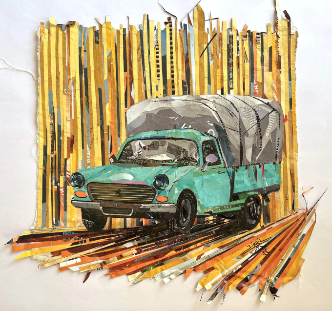 My Green Van by Jibril Linjoum Achu