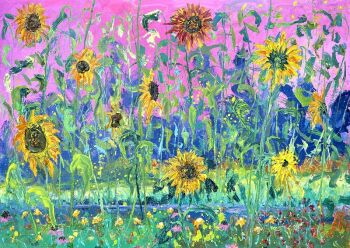 Tournesol Magenta M by Gertjan Scholte-Albers