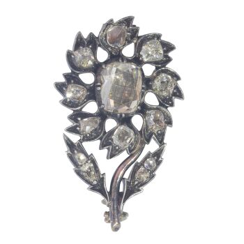 Antique Baroque diamond pin by Onbekende Kunstenaar