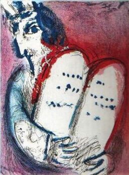 Moise by Marc Chagall