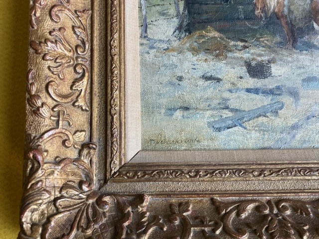 Schelpenvissers op het strand by Johan Frederik Cornelis Scherrewitz