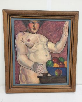 Nu aux fruits by Robert Johnson