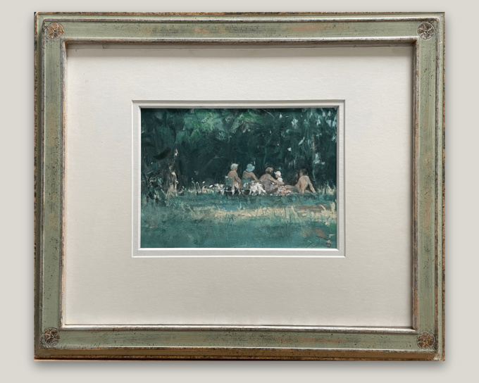 Famiglia al Lago by Onno Boerwinkel