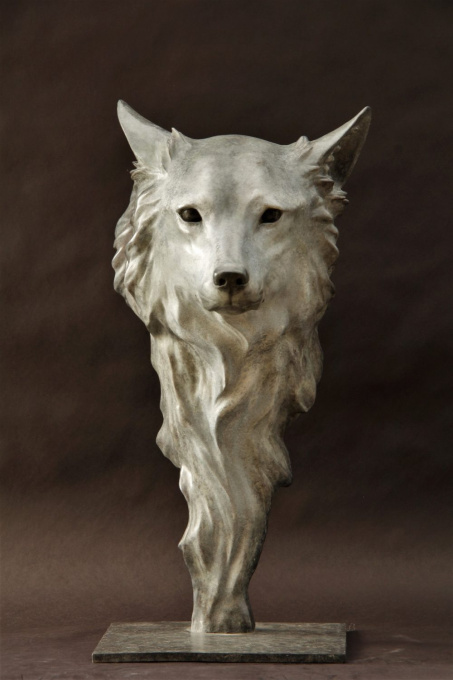 Wolf (life size) by Gill Parker