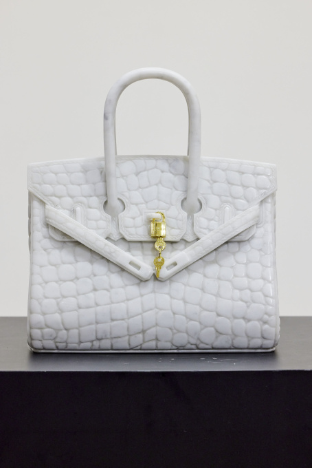 Croco Marble Bag by Phantom Art