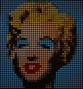 Marilyn by Dimitri Likissas