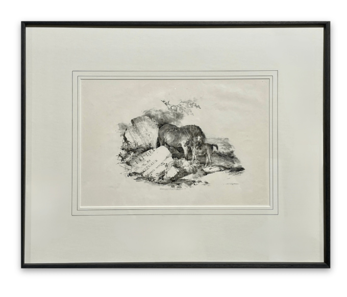 Voorblad Etudes de chevaux après nature/ Merrie met veulen by Théodore Géricault