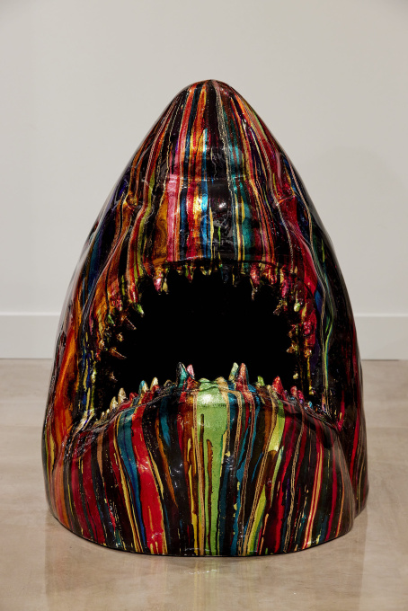 Abstract Shark by Ghost Art
