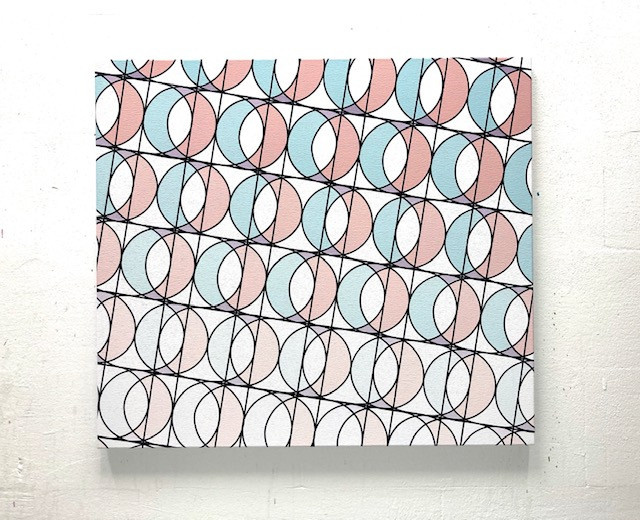 Zonder titel / 2020.1 Acryl op doek 100 x 110 cm 2020 €3200,- by Jochem op ten Noort