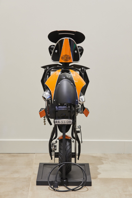 Motorcycle Motobot by Remy Aillaud